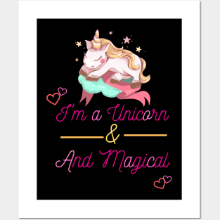 I'm Unicorn & Magical Posters and Art